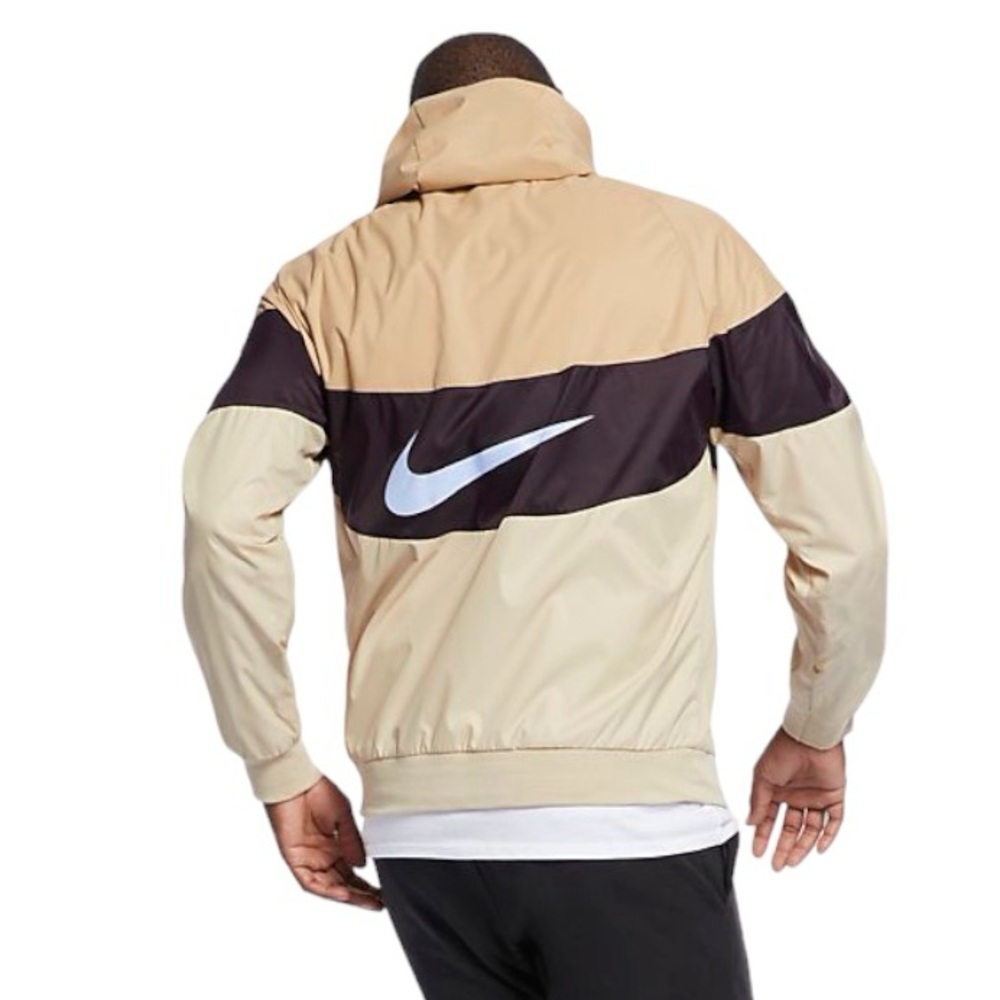 NIKE Windrunner GX Jacket | Desert/Burgundy Ash | Men’s Medium